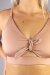 REV ACTIV Top Moon Beige mit Schleife XL
