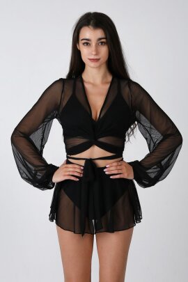 REV ACTIV Shorts mit Rock With Pleasure Schwarz XL