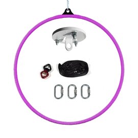PoleSports Aerial Hoop Ø 26,9 mm Komplett-Set...