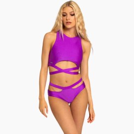 Paradise Chick Shorts Miami Grape L