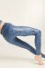 Paradise Chick Leggings Superhero Sticky High Waist Leopard Dusty Blue XS