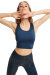 Paradise Chick Tank Top Superhero Sticky Denim Blue