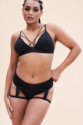 Lunalae Top Lily Schwarz XS