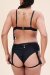 Lunalae Top Lily Schwarz M