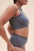 Lunalae Shorts High Waist Leah Seamless Grau S