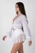 REV ACTIV Shorts mit Rock With Pleasure Weiß S