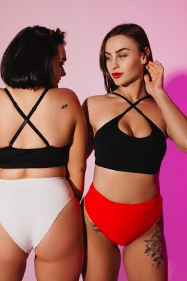Pole Addict Top Bliss Schwarz M