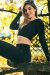 Dragonfly Crop Top Pavi Schwarz