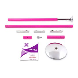 X-Pole XPert PRO (PX) Silikon Pink 45 mm 2,26 m - 2,75 m