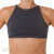PoleFit Top High Neck Crop XS Grau