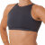 PoleFit Top High Neck Crop XS Grau
