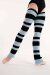 Legwarmer Polpay Himmelblau / Schwarz