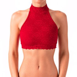 Dragonfly Top Lisette Lace Red S