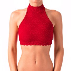 Dragonfly Top Lisette Lace Red M