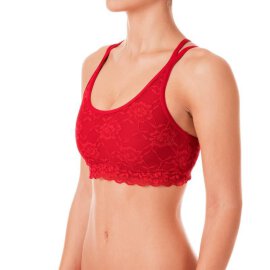 Dragonfly Top Nicole Lace Red