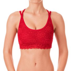 Dragonfly Top Nicole Pizzo Rosso XS