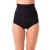Dragonfly High Waist Shorts Betty M Schwarz / Pink