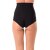 Dragonfly High Waist Shorts Betty M Schwarz / Pink