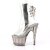 Pleaser ADORE-1018CT Plateau Stiefeletten Rauch Transparent