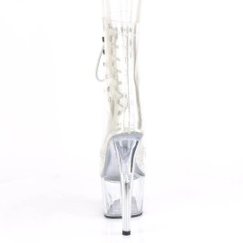 Pleaser ADORE-1020C Plateau Stiefeletten Transparent