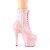 Pleaser ADORE-1020GDLG Plateau Stiefeletten Glitter Rosa