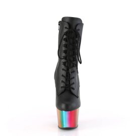Pleaser ADORE-1020RC Plateau Ankle Boots Faux Leather...