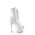 Pleaser ADORE-1021 Plateau Ankle Boots Patent White