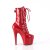 Pleaser ADORE-1043 Plateau Ankle Boots Patent Red
