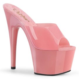 Pleaser ADORE-701N Plateau Mules Light Pink