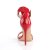 Pleaser AMUSE-10 Sandaletten Lack Rot
