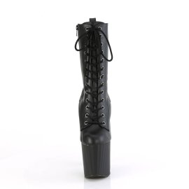 Pleaser ENCHANT-1040 Platform Boots Faux Leather Black