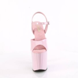 Pleaser ENCHANT-709 Plateau Sandalettes Patent Light Pink