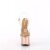 Pleaser ESTEEM-708 Plateau Sandaletten Chrom Rose-Gold