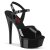 Pleaser EXCITE-609 Plateau Sandaletten Lack Schwarz