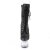 Pleaser FLASHDANCE-1020-7 Plateau Stiefeletten Kunstleder Schwarz Bunt