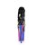 Pleaser FLAMINGO-1020RC Plateau Stiefeletten Lack Chrom Schwarz Bunt