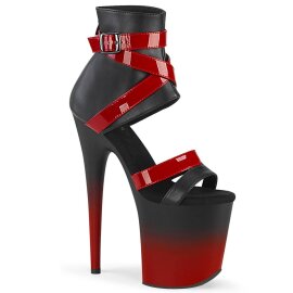 Pleaser FLAMINGO-800-15 Plateau Stiefeletten Kunstleder...