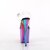 Pleaser FLAMINGO-808RC Plateau Sandaletten Chrom Transparent Bunt