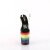 Pleaser FLAMINGO-808RG-04 Plateau Sandaletten Glitter Transparent Bunt