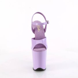 Pleaser FLAMINGO-809 Plateau Sandalettes Patent Purple