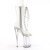 Pleaser INFINITY-1050C Plateau Ankle Boots Transparent