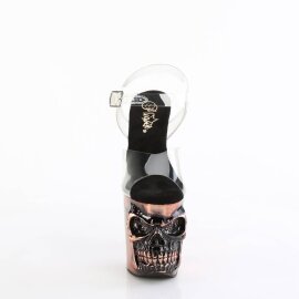 Pleaser RAPTURE-808-LT Plateau Sandaletten Transparent...