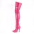 Pleaser SEDUCE-3000 Overknee Stiefel Lack Pink