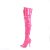 Pleaser SEDUCE-3028 Overknee Stiefel Lack Pink