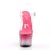 Pleaser STARDUST-708T Plateau Sandaletten Transparent Pink