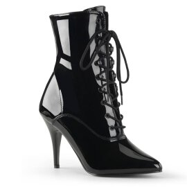 Pleaser VANITY-1020 Ankle boots Patent Black