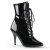 Pleaser VANITY-1020 Stiefeletten Lack Schwarz