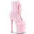 Pleaser XTREME-1020 Plateau Ankle Boots Patent Light Pink