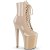 Pleaser XTREME-1020 Plateau Ankle Boots Patent Nude