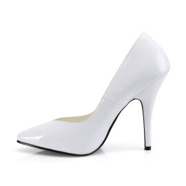 Pleaser SEDUCE-420V Pumps Lack Weiß EU-38 / US-8